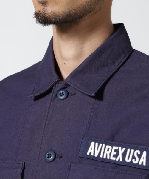 AVIREX(AVIREX)/LONG SLEEVE FATIGUE SHIRT / 長袖 ファティーグ シャツ / AVIREX / アヴィレックス / STANDAR/img04