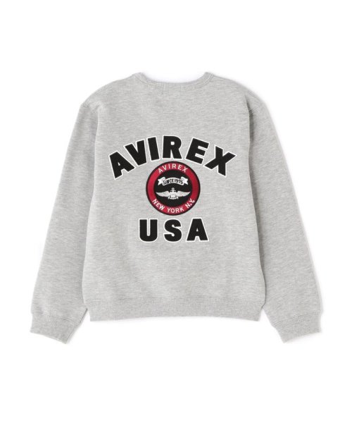 AVIREX(AVIREX)/《KIDS / キッズ》VARSITY LOGO CREWNECK SWEAT / ヴァーシティ ロゴ クルーネック スウェット / /img12