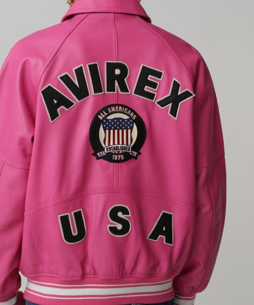 AVIREX(AVIREX)/LIGHT SIGNATURE VARSITY JACKET/ライト シグネチャー バーシティー ジャケット/img16