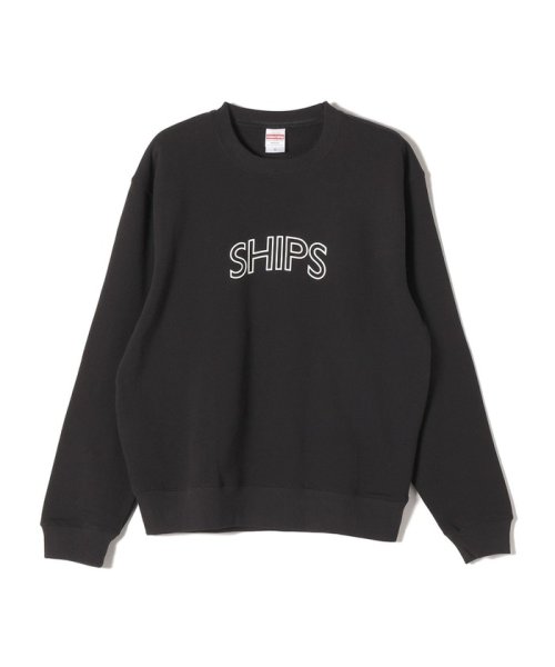 SHIPS WOMEN(シップス　ウィメン)/*〈洗濯機可能〉SHIPS ラウンド ロゴ スウェット ◇/img12