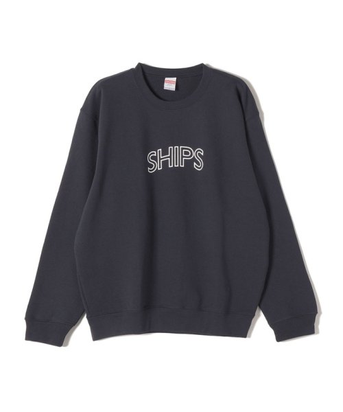 SHIPS WOMEN(シップス　ウィメン)/*〈洗濯機可能〉SHIPS ラウンド ロゴ スウェット ◇/img14