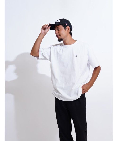 GIORDANO(ジョルダーノ)/6.2oz スモールライオン刺繍Tシャツ/img06