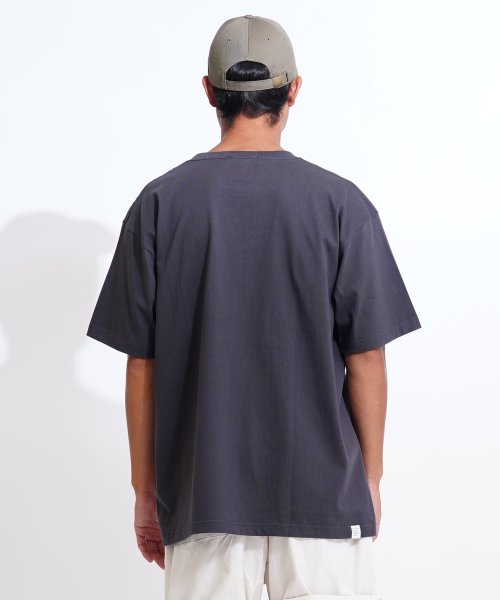 GIORDANO(ジョルダーノ)/6.2oz スモールライオン刺繍Tシャツ/img16