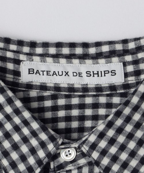 SHIPS MEN(シップス　メン)/BATEAUX DE SHIPS: フランネル レギュラーカラー シャツ/img06
