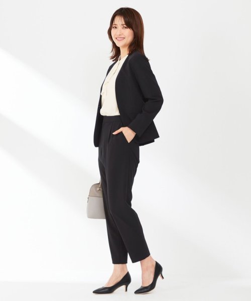 【セットアップ可】セレモニーダブルクロス カラーレスジャケット ノーカラージャケット Z1263230855(9685円)