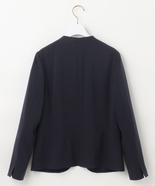 【セットアップ可】セレモニーダブルクロス カラーレスジャケット ノーカラージャケット Z1263230855(9685円)