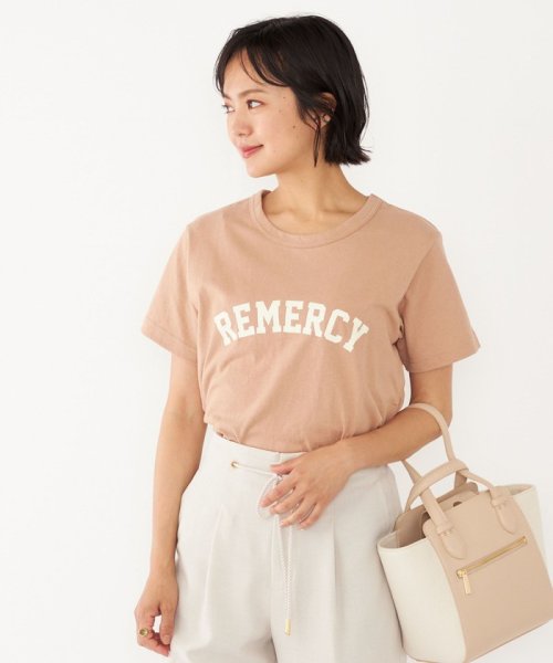 SHIPS Colors WOMEN(シップスカラーズ　ウィメン)/SHIPS Colors:〈洗濯機可能〉REMERCY ロゴ TEE/img33