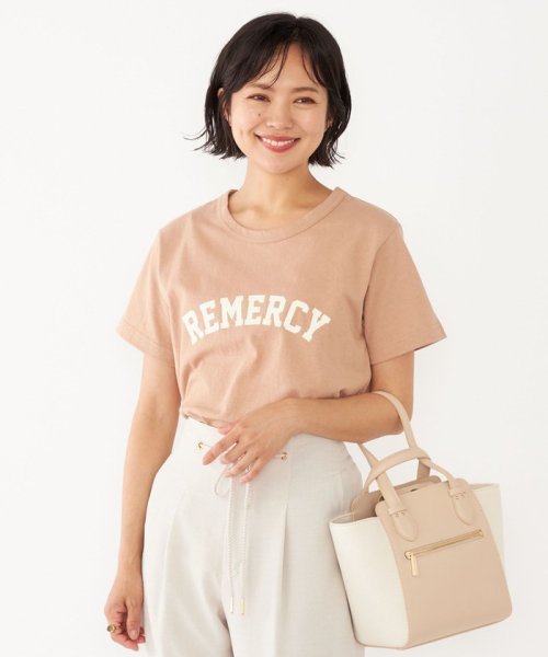 SHIPS Colors WOMEN(シップスカラーズ　ウィメン)/SHIPS Colors:〈洗濯機可能〉REMERCY ロゴ TEE/img34