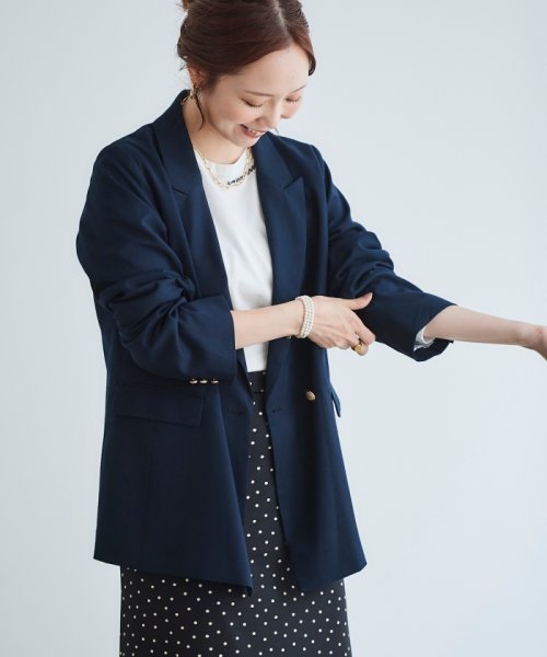 ダブルブレストジャケット 