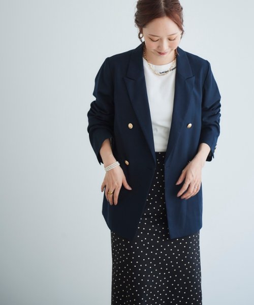 ダブルブレストジャケット 