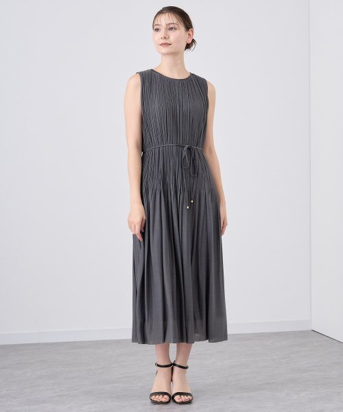 ソフトジャージープリーツ ワンピース あり 着用サイズ