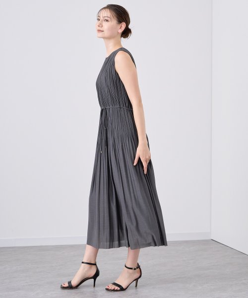 ソフトジャージープリーツ ワンピース あり 着用サイズ