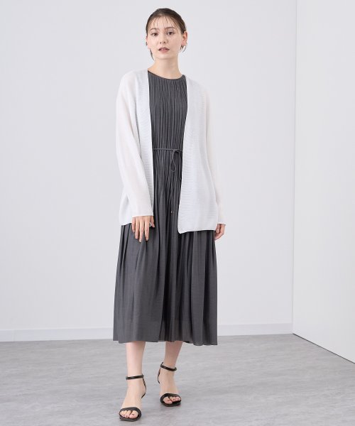 ソフトジャージープリーツ ワンピース あり 着用サイズ