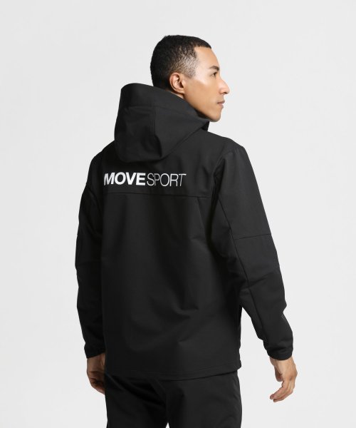 MOVESPORT(ムーブスポーツ)/HEATNAVI ソフトシェル バックロゴ フルジップフーディー/img10