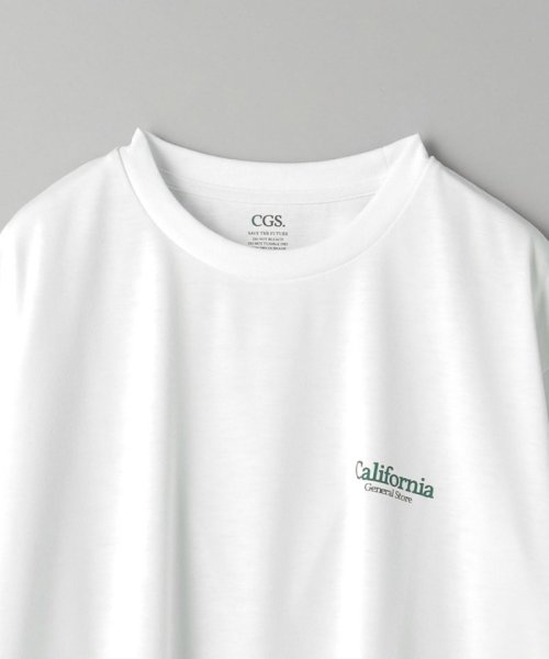 California General Store(カリフォルニア ジェネラルストア)/＜CGS.＞ リサイクルポリエステル ロゴ ラック  Tシャツ －MADE IN JAPAN－/img13