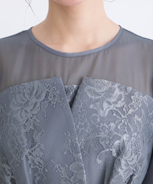 キャンディースリーブビスチェ風ワンピース 