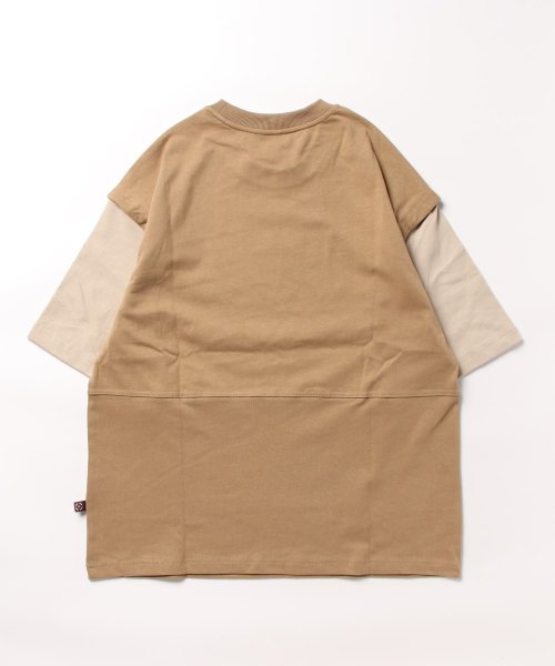 S'more(スモア)/【 S'more / 2WAY REMOVABLE SLEEVE COTTON CREW NECK BIG S/S T－SHIRT 】2WAYリムーバブルスリー/img42