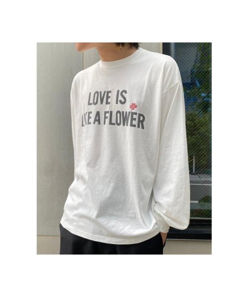 B'2nd(ビーセカンド)/REMI RELIEF/別注LS T－SHIRT(LOVE IS LIKE A FLOWER)/img04