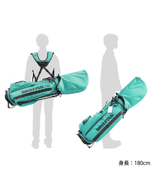 BRIEFING GOLF(ブリーフィング ゴルフ)/日本正規品 ブリーフィング ゴルフ キャディバッグ BRIEFING GOLF CR－4 #03 ECO CANVAS CR 9.5型 限定 BRG231D82/img01