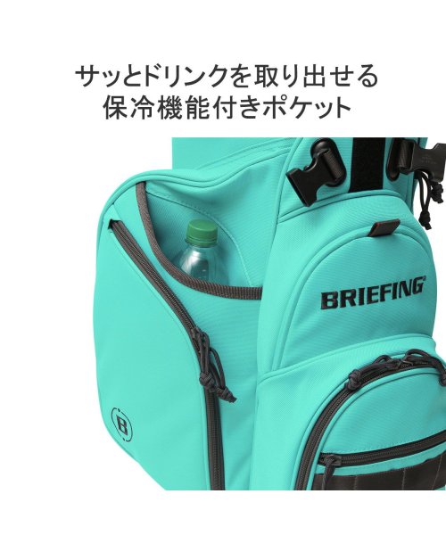 BRIEFING GOLF(ブリーフィング ゴルフ)/日本正規品 ブリーフィング ゴルフ キャディバッグ BRIEFING GOLF CR－4 #03 ECO CANVAS CR 9.5型 限定 BRG231D82/img05
