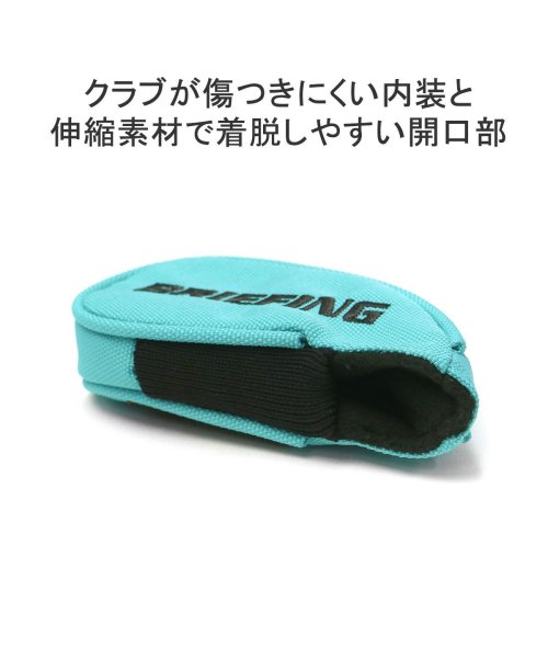 BRIEFING GOLF(ブリーフィング ゴルフ)/日本正規品 ブリーフィング ゴルフ BRIEFING SEPARATE IRON COVER ECO CANVAS CR 9点 セット BRG231G87/img02