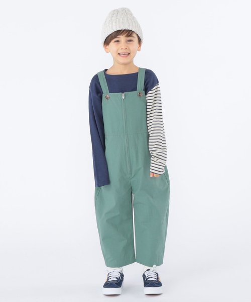 SHIPS KIDS(シップスキッズ)/SHIPS KIDS:100～130cm / オーバーオール ロング パンツ/img02