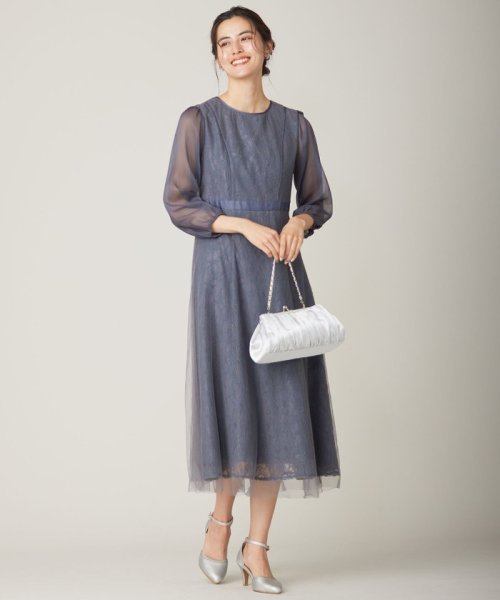 【Lily calin】シアーレースクラシック ドレス 