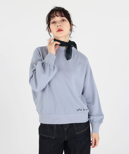 To b. by agnes b.(トゥービー　バイ　アニエスベー)/WEB限定 WU88 PULLOVER キャンディスリーブプルオーバー/img01