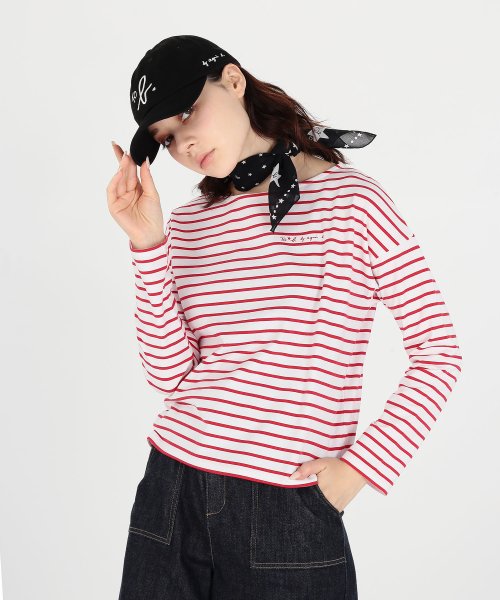 To b. by agnes b. OUTLET(トゥー　ビー　バイ　アニエスベー　アウトレット)/【Outlet】WV42 PULLOVER パリジェンヌストライププルオーバー/img01