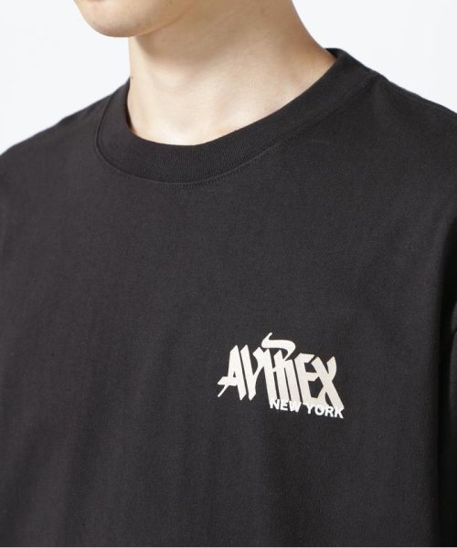 AVIREX(AVIREX)/《直営店限定》TAGGING DESIGN SHORTSLEEVE T－SHIRT/タギング デザイン 半袖 Tシャツ/img06