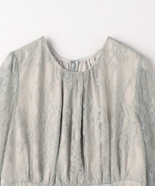 レース ウエスト ギャザー ワンピース ウエスト ギャザー レース ワンピース I1388321033 (10725円)