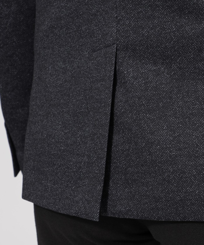 セットアップ】ヘリンボーンプリントジャケット(505484509