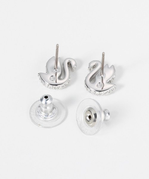 swarovski(スワロフスキー)/スワロフスキー swarovski 5647873 ピアス Iconic Swan レディース アクセサリー アイコニック スワン スタッドピアス ホワイト ロ/img05