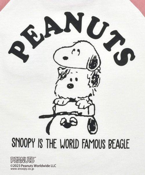 SLAP SLIP(スラップスリップ)/【PEANUTS×SLAP SLIP】スヌーピー相良刺しゅうワッペンバックプリン/img11