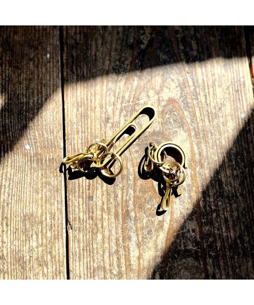 CIE(シー)/CIE シー キーホルダー キーリング メンズ レディース BRASS KEY FOB CLIP TYPE ブラック ゴールド シルバー 黒 92300/img09