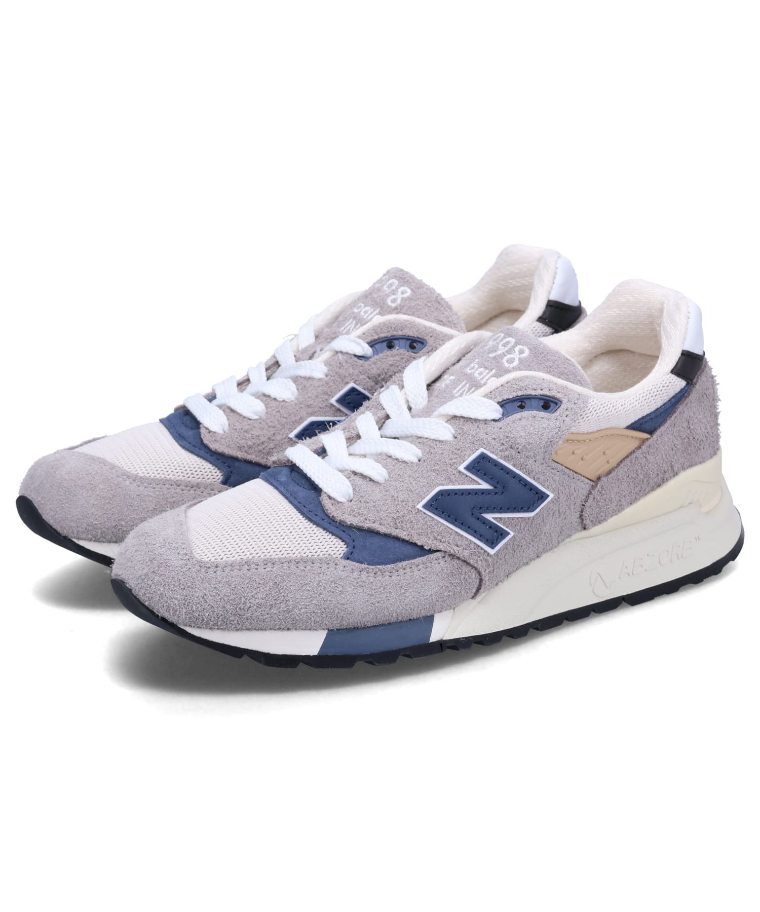 ニューバランス new balance 998 スニーカー メンズ Dワイズ グレー