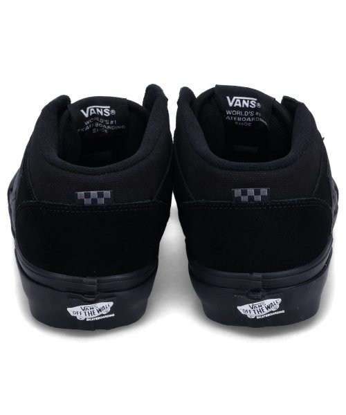 VANS(ヴァンズ)/VANS ヴァンズ スニーカー スケート ハーフキャブ メンズ バンズ SKATE HALF CAB ブラック 黒 VN0A5FCDBKA/img04