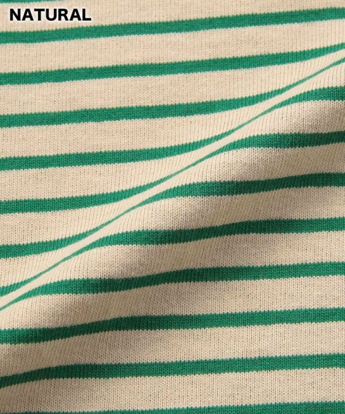 coen(coen)/USAコットンレトロボーダーTシャツ（WEB限定カラー）/img18