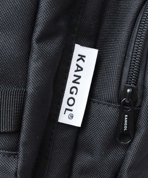 KANGOL(KANGOL)/KANGOL カンゴール ドローコード付き スケートリュック バックパック 大容量 A4収納 通勤 通学 アウトドア 旅行/img25