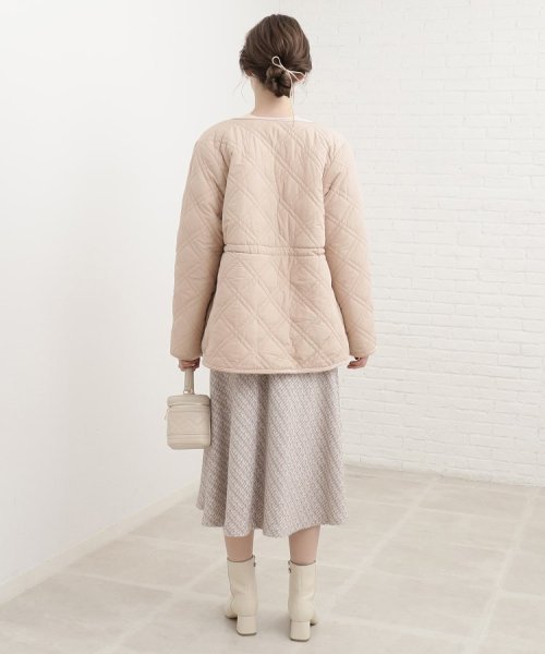 Couture Brooch(クチュールブローチ)/【大人女子のためのカジュアルアウター】機能中綿リバーシブルジャケット/img31