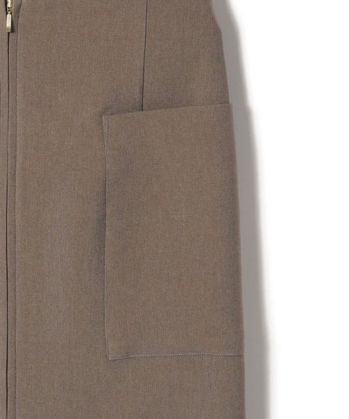 〈手洗い可能〉フロント ジップ サイド ポケット タイト スカート ◇ 