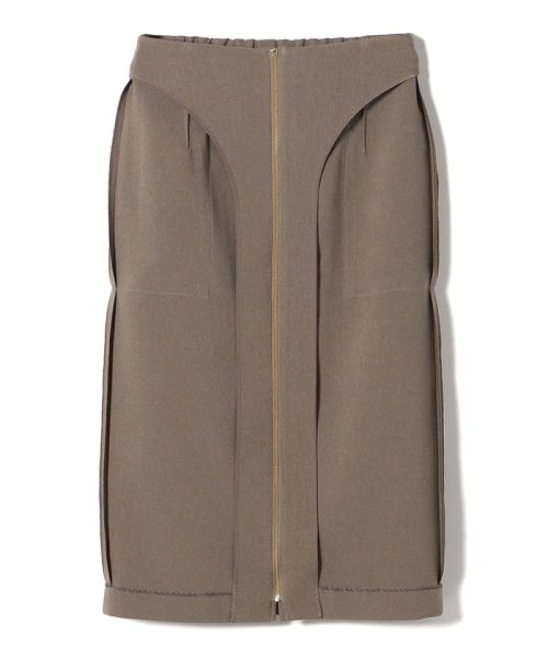 〈手洗い可能〉フロント ジップ サイド ポケット タイト スカート ◇ 
