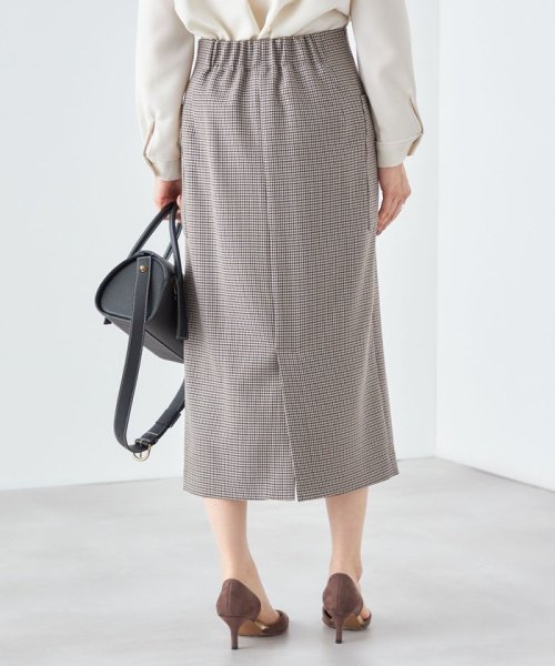 〈手洗い可能〉フロント ジップ サイド ポケット タイト スカート ◇ 