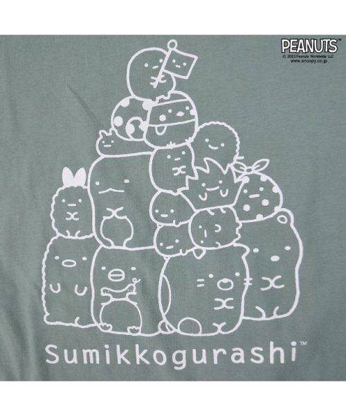 SUMIKKOGURASHI(すみっコぐらし)/すみっコぐらし サンエックス 半袖 BIG Tシャツ プリント トップス/img08