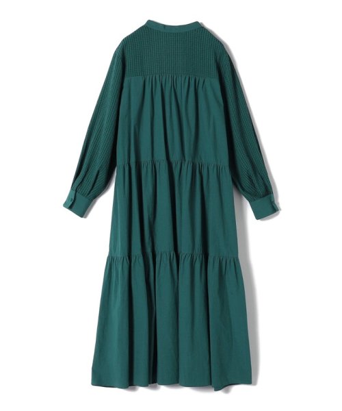 〈手洗い可能〉異素材コンビ ジャカード ワンピース ◇ ワンピース I1267114139(9738円)