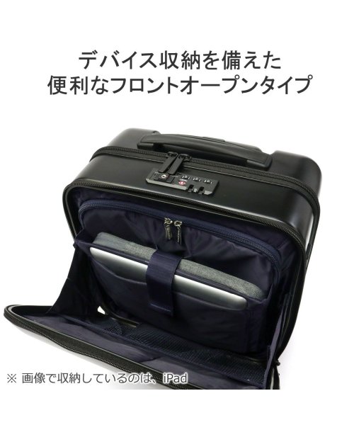 TAKEO KIKUCHI(タケオキクチ)/タケオキクチ スーツケース TAKEO KIKUCHI CITY BLACK SSサイズ 機内持ち込み  22L 1泊 hinomoto CTY001A/img05