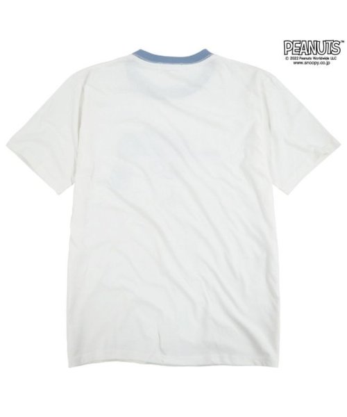  PEANUTS( ピーナッツ)/スヌーピー Tシャツ 半袖 メンズ フェイス プリント/img01