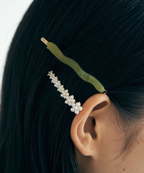 marjour(マージュール)/WEAVE×PEARL HAIR PIN/img05