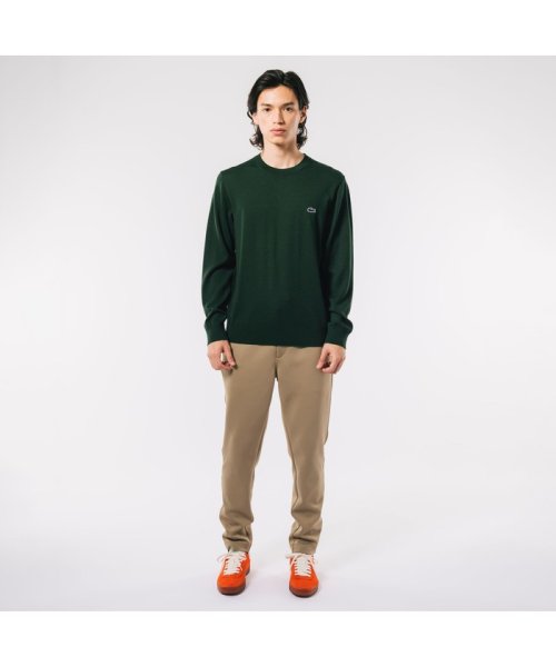 LACOSTE Mens(ラコステ　メンズ)/ウォッシャブルウールクルーネックニットセーター/img19