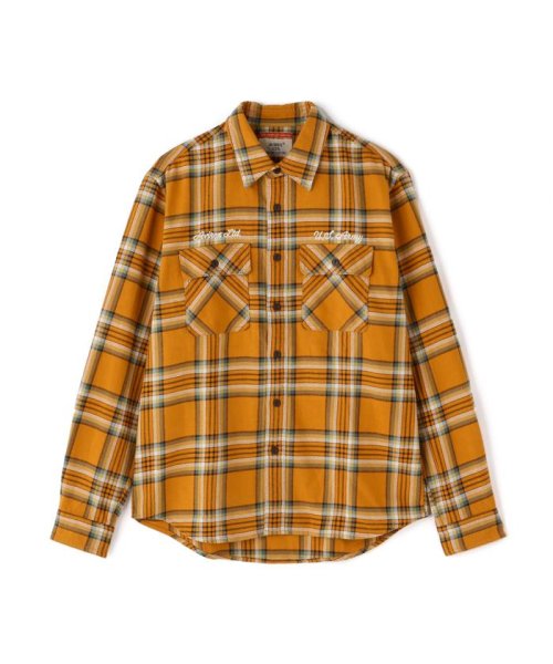 AVIREX(AVIREX)/《COLLECTION》COTTON CHECK EMBROIDERY SHIRT/img22